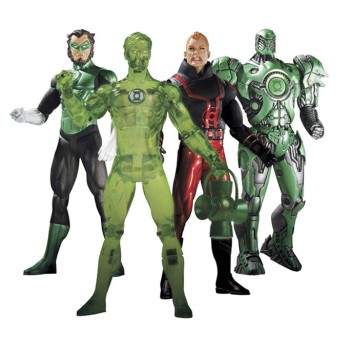 Green Lantern Series 4 Action Figure Set 17 cm